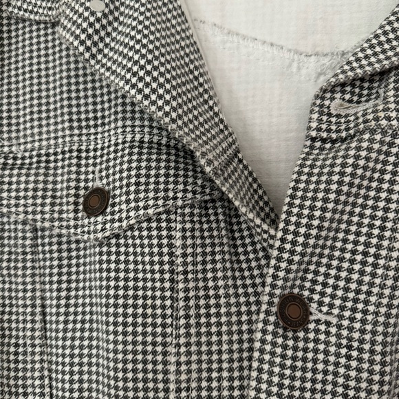 Princess Polly Black and White denim jacket - Picture 3 of 5